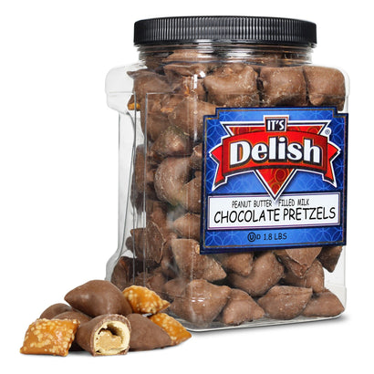 Milk Chocolate Pretzel with Peanut Butter 1.8 Lb Jumbo