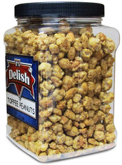 Toffee Coated Peanuts  - 2.5 LBS Jumbo Reusable Container Jar