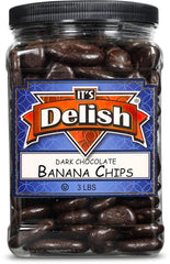 Dark Chocolate Covered Banana Chips