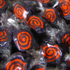 Halloween Black and Orange Cream Taffy Chews