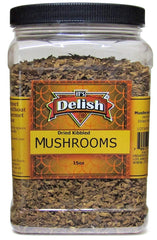 Dried Mushroom  (Boletus Luteus Mushrooms) 15 Oz, Jumbo  Jar