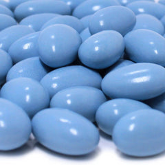 Pastel Light Blue Jordan Almonds, 3.5 lbs Jumbo Container