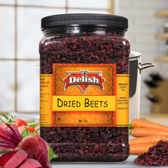 Dried Chopped Beets, 26 OZ Jumbo Container