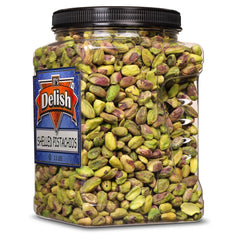 Shelled Pistachios Kernels 2.5 LBS Jumbo  Container