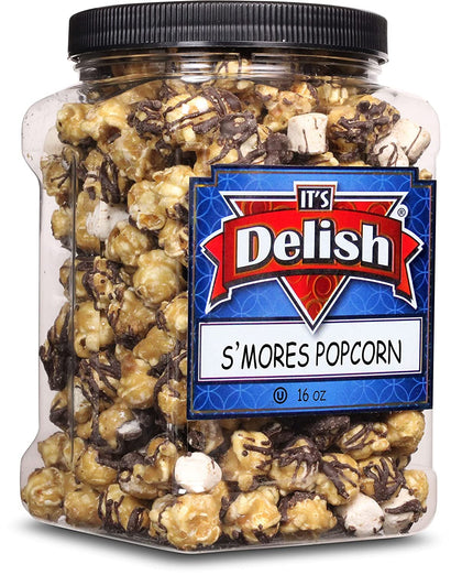 Chocolate S'mores Popcorn 16 Oz Jumbo Container