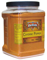 CAYENNE PEPPER POWDER, 28 OZ | JUMBO REUSABLE CONTAINER