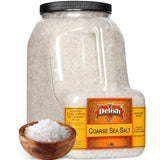 Coarse Sea Salt  7 LBS Bulk Restaurant Gallon Jug