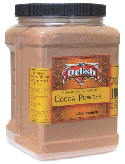 PREMIUM GRADE COCOA POWDER 25 OZ Jumbo Jar