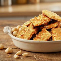 Gourmet Macadamia Brittle  6 LBS Bulk Box