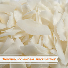 Coconut Chips All Natural, Raw, Sweetened,