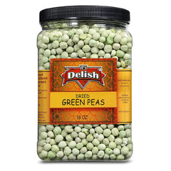 Freeze Dried Peas by It’s Delish, 18 Oz Jumbo Container Jar