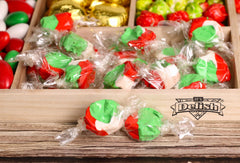 Christmas Candy Gift Tray | Wood Platter with Holiday Treats