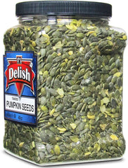 Toasted Pumpkin Seeds – 40 OZ JUMBO  Jar