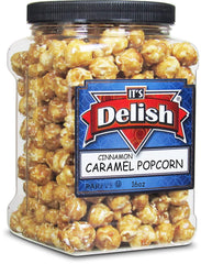 Cinnamon Caramel Popcorn  16 OZ Jumbo Container