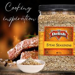 Steak Seasoning  48 OZ Jumbo Container