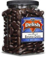 Dark Chocolate Covered Banana Chips