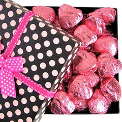 Valentines Chocolate Raspberry Cremes Hearts Pokodot Gift Box – Great Valentines Day Gift