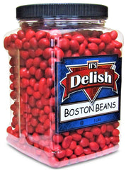 Boston Baked Beans Candy Coated Peanuts , 3 LBS Jumbo Jar