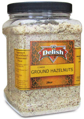 Ground Hazelnuts -28 OZ | JUMBO REUSABLE CONTAINER