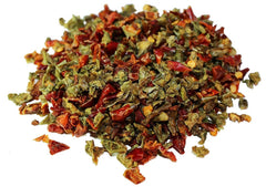 Dried Red and Green Bell Peppers Mix - Its Delish