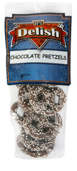 CHOCOLATE PRETZELS (WHITE SPRINKLES) - Its Delish