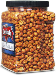 Glazed Peanuts, 40 Oz Jumbo Reusable Container (Jar)