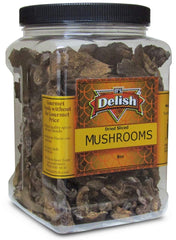 Dried Mushroom Slices (Boletus Luteus), 8 Oz | Jumbo Jar