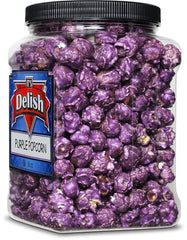 Purple Grape Flavored Popcorn   16 Oz Jumbo Container