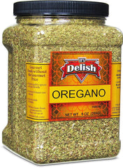 Dried Oregano Leaves, 9 Oz Jumbo Jar