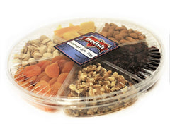 Gourmet Nut & Dried Fruit Variety 6-Section Gift Tray