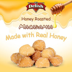 Honey Roasted Macadamia  2.6 LBS Reusable Jumbo Container