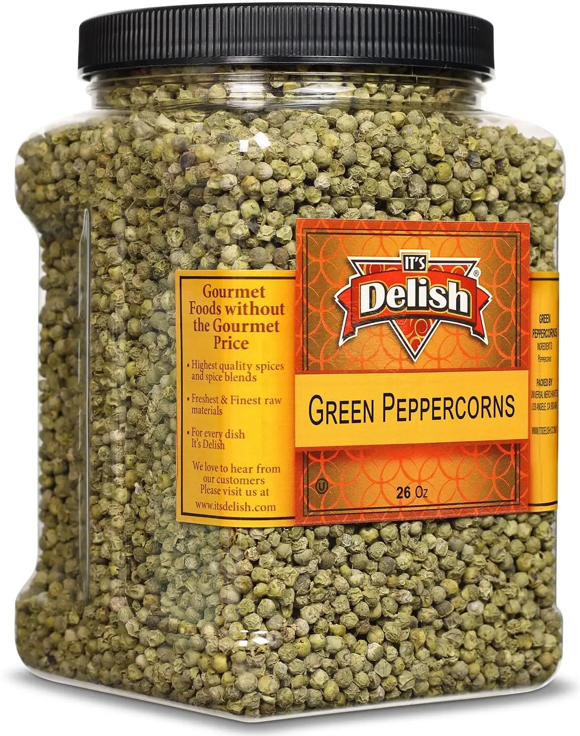 Whole Green Peppercorns