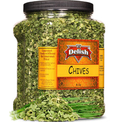 DRIED CHIVES, 5 OZ | JUMBO REUSABLE CONTAINER