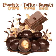 Chocolate Covered Toffee Coated Peanuts