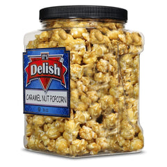 Caramel Popcorn with Peanuts
