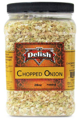 DRIED CHOPPED ONION, 28 OZ | JUMBO CONTAINER