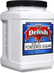 Organic Powdered Sugar, 2.5 Lbs (40 Oz) Jumbo jar
