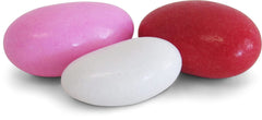 Red ,Pink & White Jordan Almonds Mix - 3.5 LBS Jumbo Container