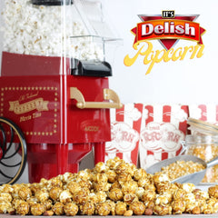 Gourmet Caramel Popcorn with Peanuts