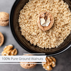 Ground Walnuts (Pure Kosher Walnut Meal) - 28 Oz Jumbo Jar