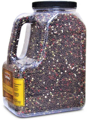 Whole Peppercorn Medley – 6 LBS GALLON SIZE JUG WITH HANDLE