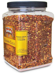Dehydrated Dried Crushed Chilies Red Pepper Flakes | 22 Oz Jumbo Jar