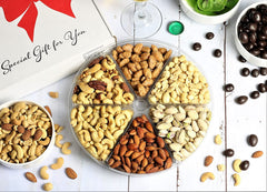 Fancy Nut Variety 6-Section Gift Tray