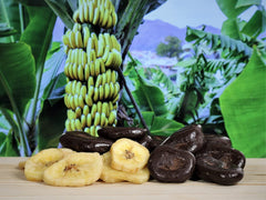 Organic Dark Chocolate Covered Banana Chips