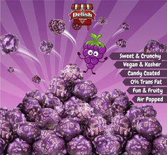 Purple Grape Popcorn