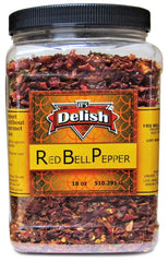 Dehydrated Dried Red Bell Pepper | 18 Oz Jumbo Jar