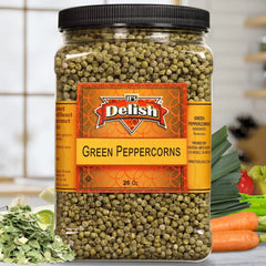 Premium Whole Green Peppercorns