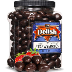 Dark Chocolate  Dried Strawberries  55 oz Jumbo Container
