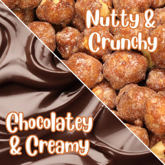 Chocolate Covered Toffee Coated Peanuts  48 OZ Jumbo Container