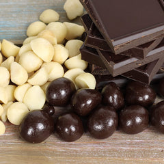 Organic Dark Chocolate Covered Macadamia Nuts